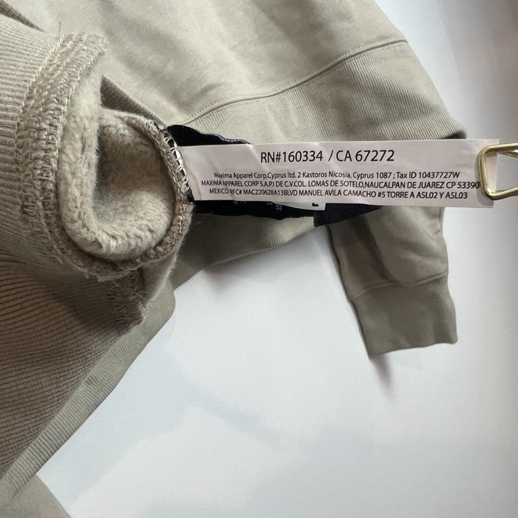 NWOT NY Rangers Pro Standard Cropped Crewneck Sweatshirt Beige L