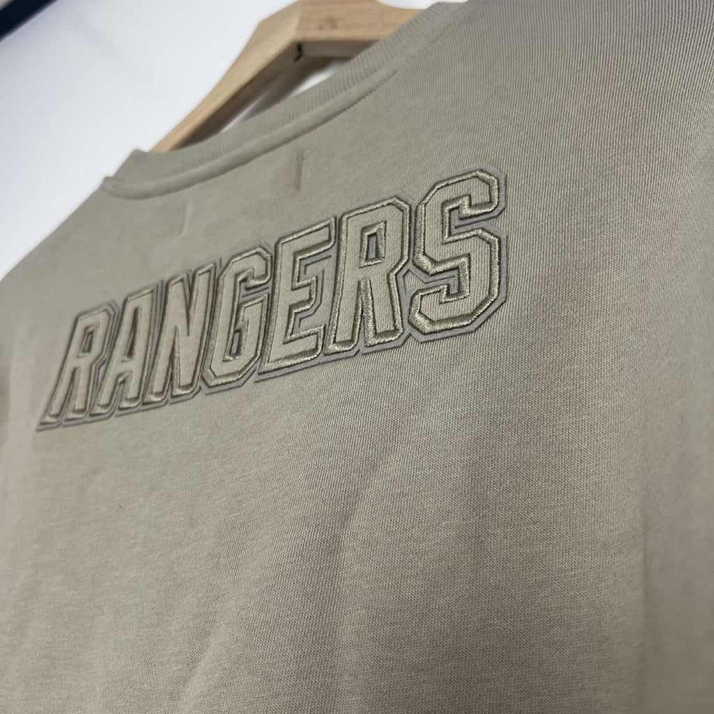 NWOT NY Rangers Pro Standard Cropped Crewneck Sweatshirt Beige L