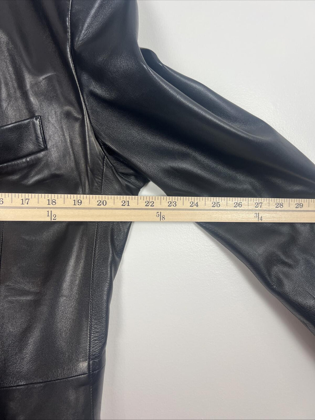 Seraphin Paris Black Leather Blazer Jacket Mens EU 48 / US 38 France Luxury Coat