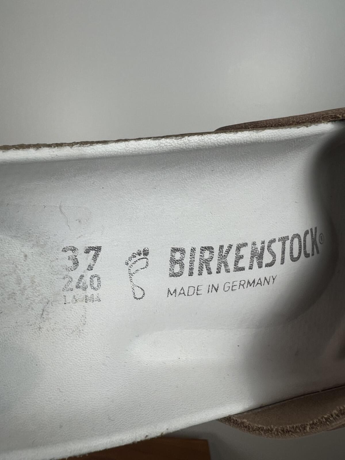 Birkenstock Madrid Sandals EU 37 US 6 - 6 1/2 Blush Pink Pastel Buckle Slide
