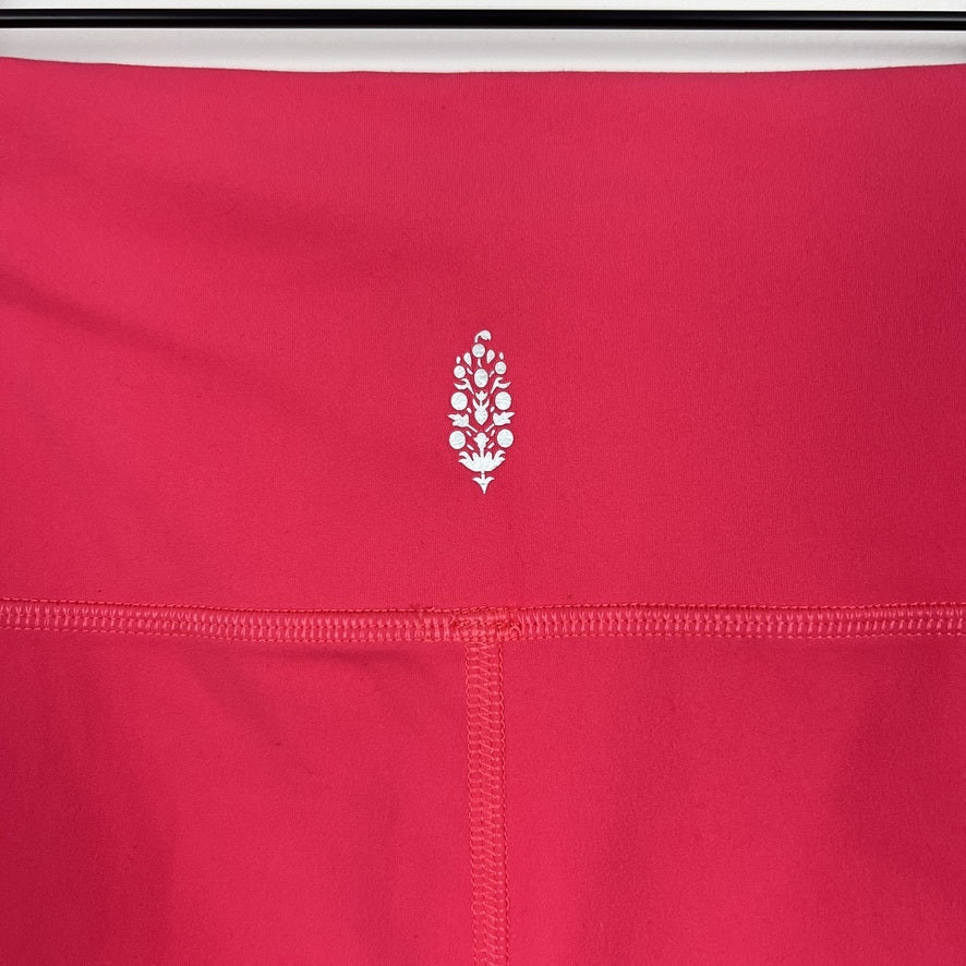 FP Movement Pink Biker Shorts High Rise Workout Athletic Size Large