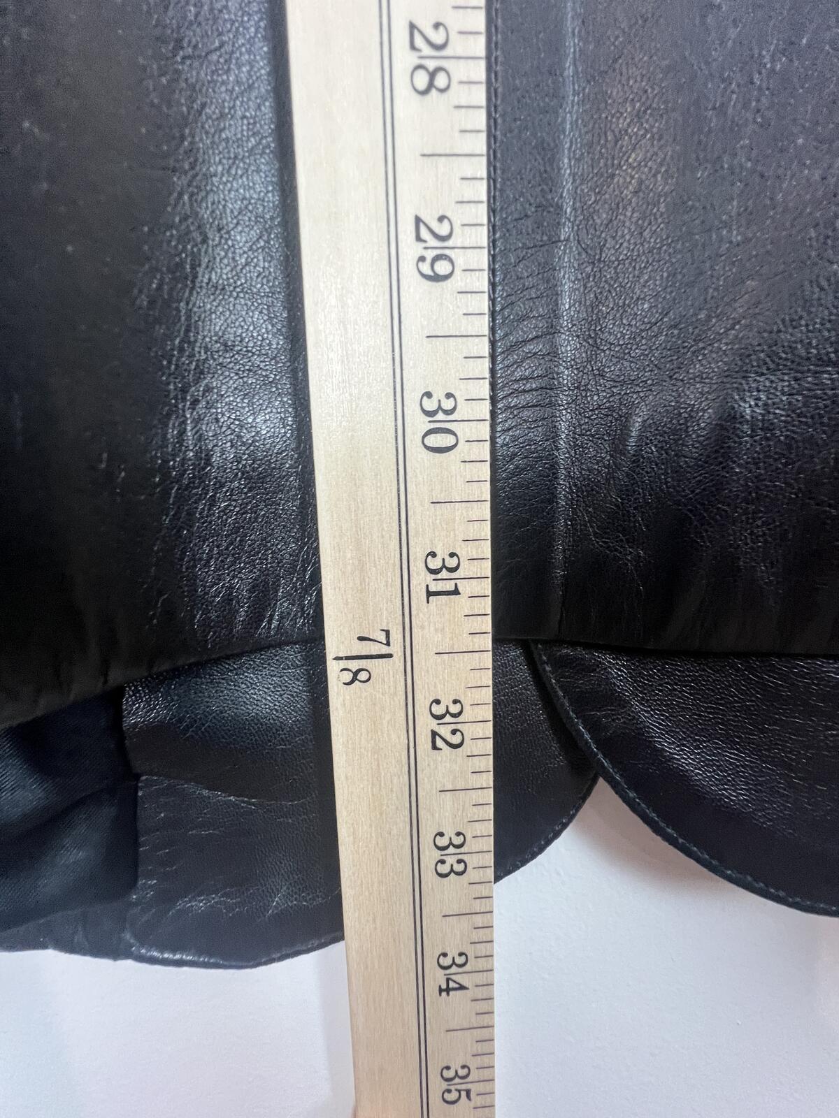Seraphin Paris Black Leather Blazer Jacket Mens EU 48 / US 38 France Luxury Coat