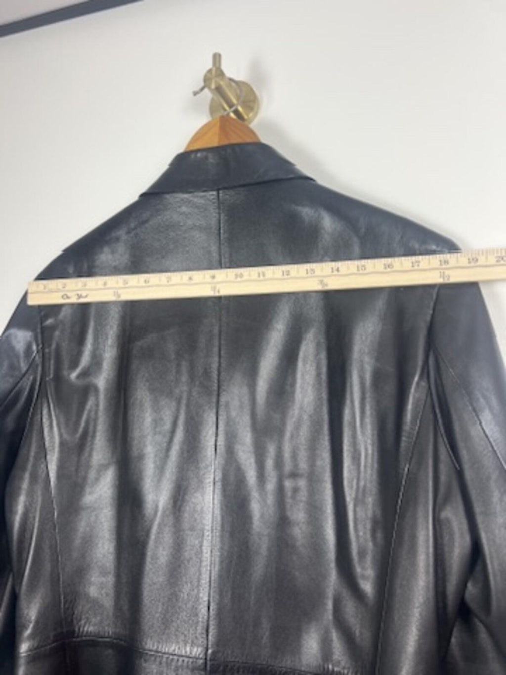 Seraphin Paris Black Leather Blazer Jacket Mens EU 48 / US 38 France Luxury Coat