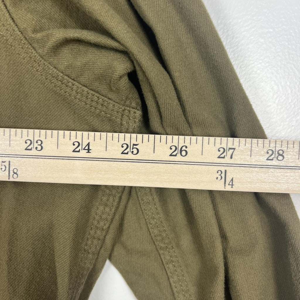 Carhartt Relaxed Fit Olive Button Down Shirt XL Workwear Cotton Utility
