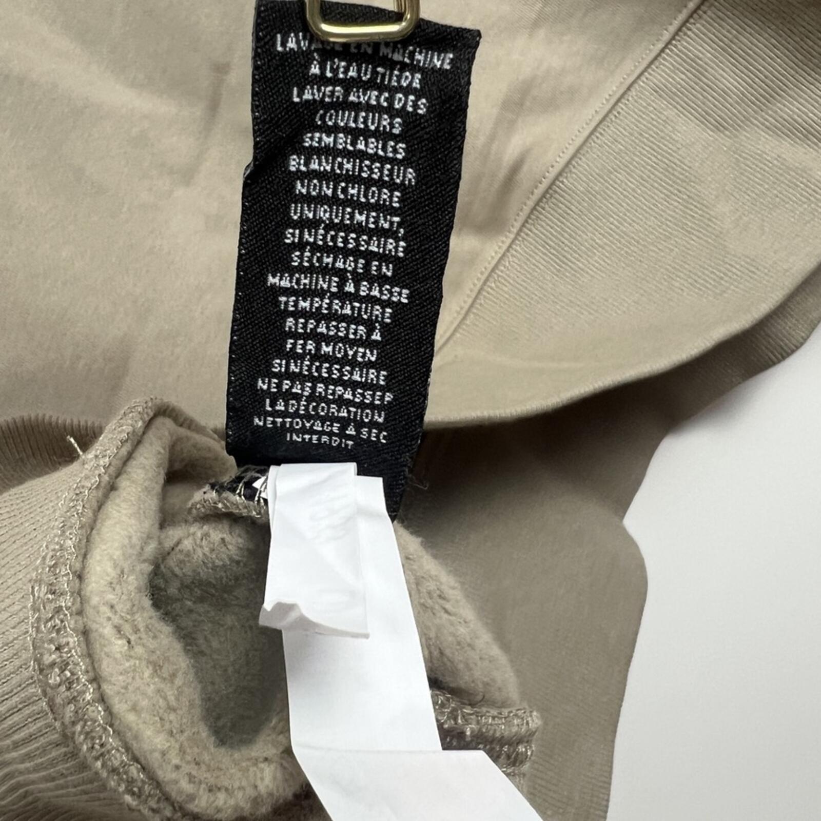 NWOT NY Rangers Pro Standard Cropped Crewneck Sweatshirt Beige L