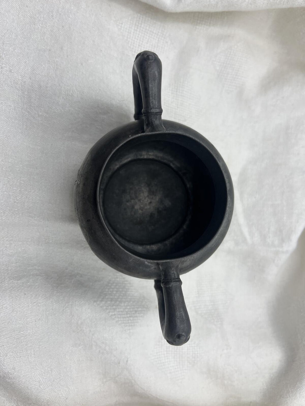 Antique Colonial Quadruple Silver Plate Company Sugar Bowl - Hand Engraved