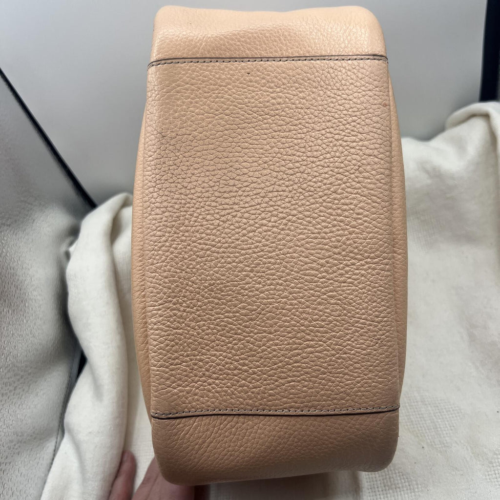 Coach Jules Hobo Bag C9190 Faded Blush Pebbled Leather Shoulder Crossbody Purse