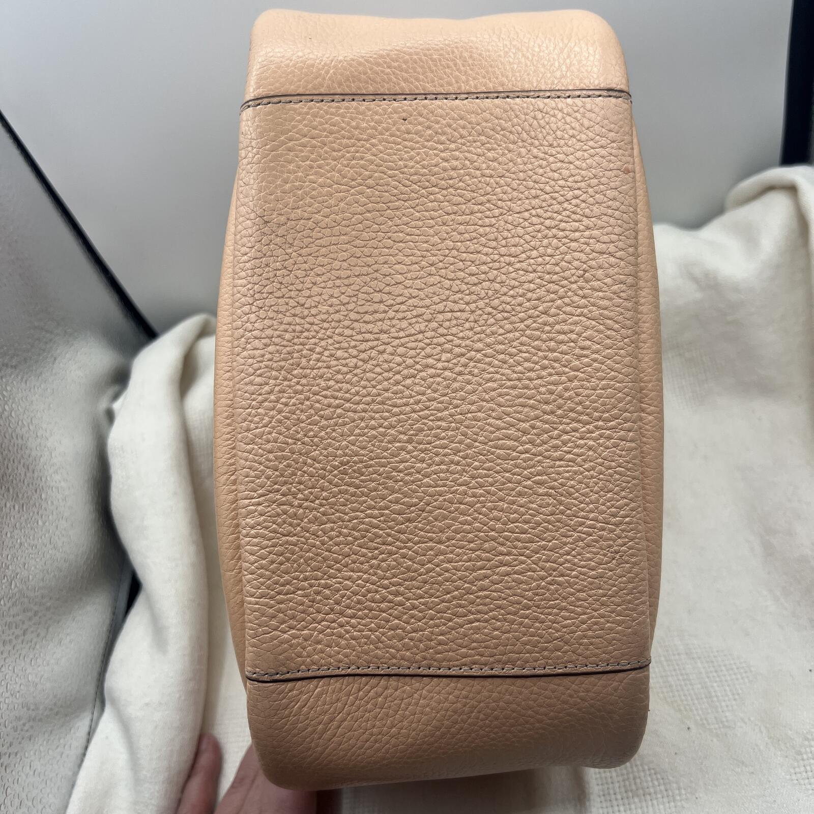 Coach Jules Hobo Bag C9190 Faded Blush Pebbled Leather Shoulder Crossbody Purse
