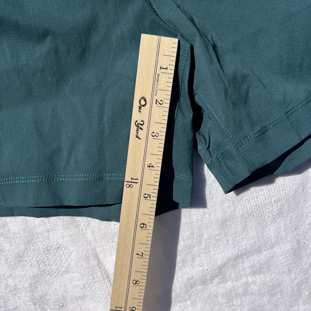 Duluth AKHG Access Point Pull-On Hiking Shorts Women’s Size 10 NWT Teal UPF 50