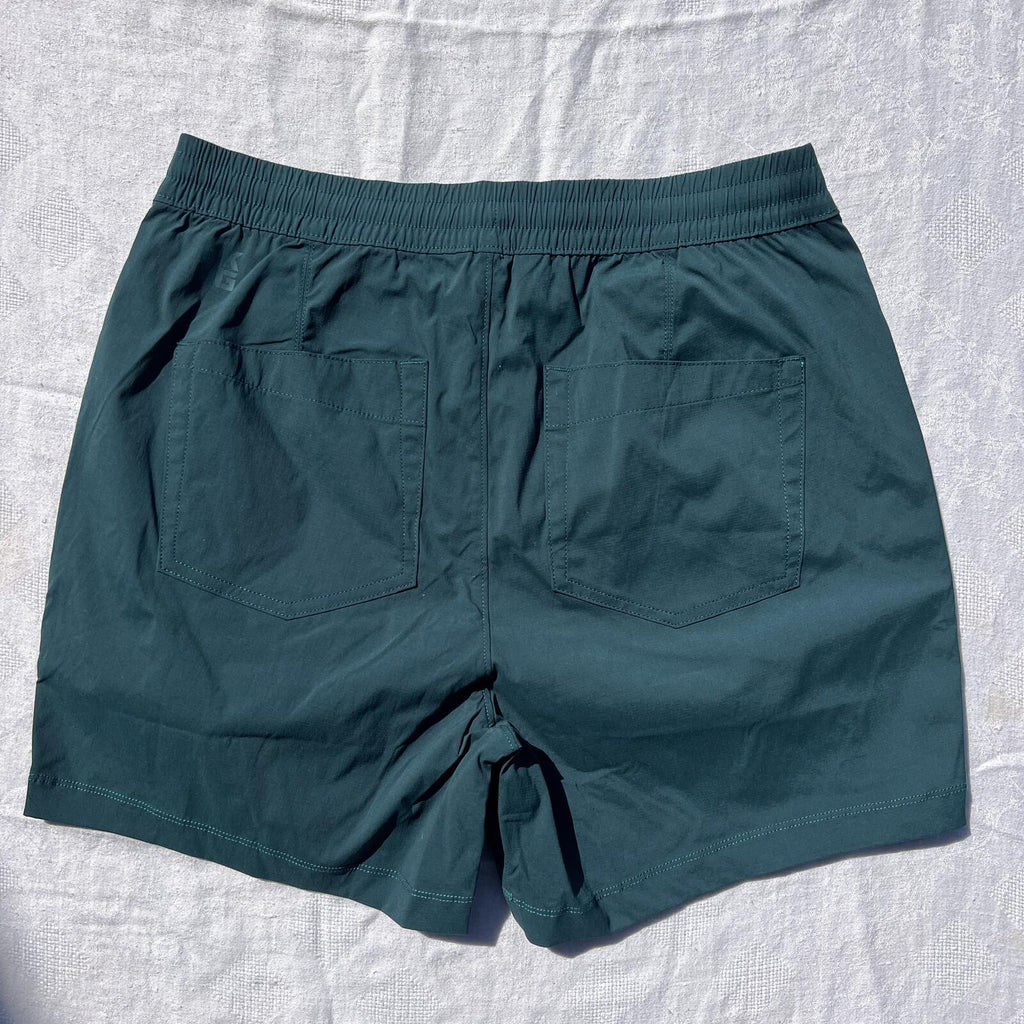 Duluth AKHG Access Point Pull-On Hiking Shorts Women’s Size 10 NWT Teal UPF 50