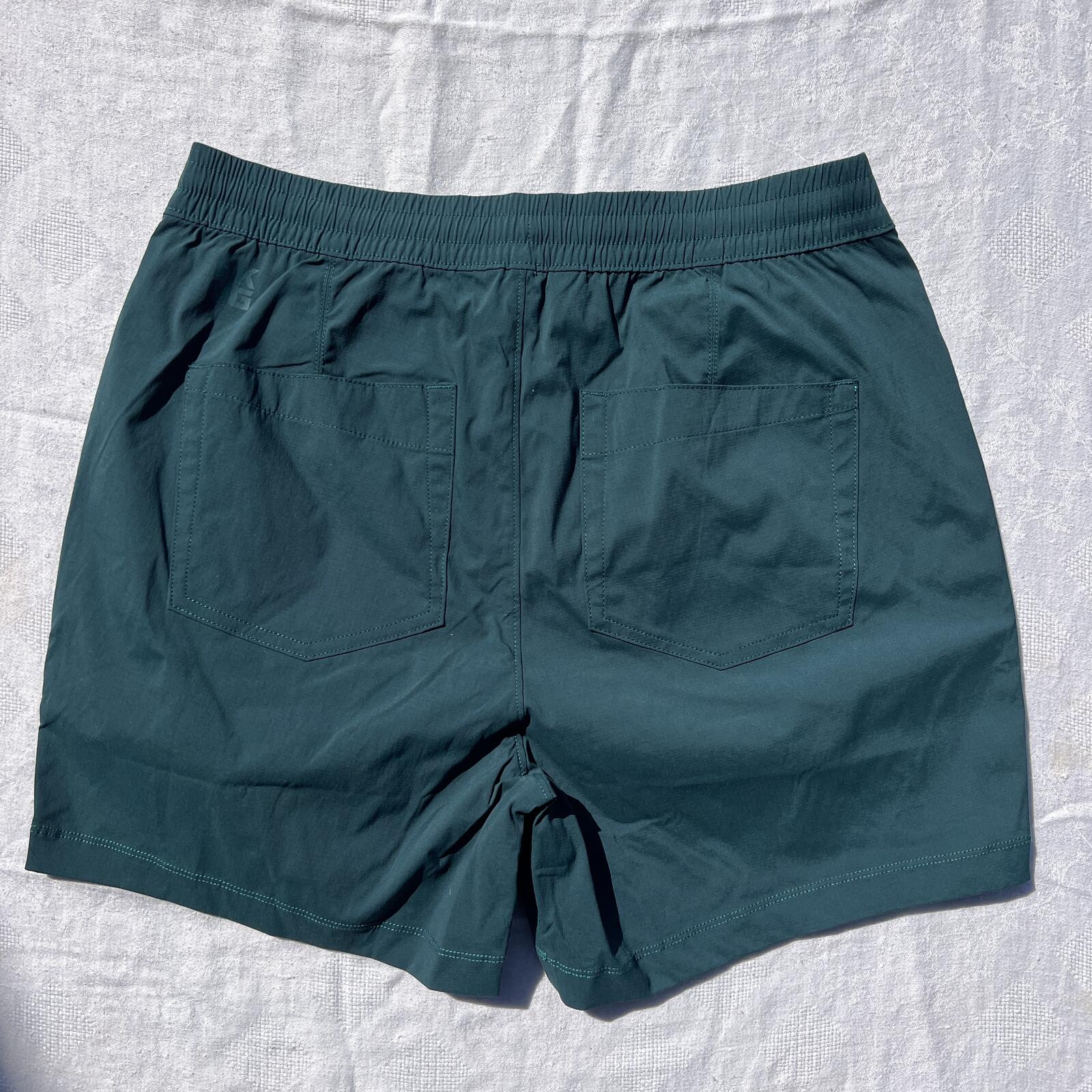 Duluth AKHG Access Point Pull-On Hiking Shorts Women’s Size 10 NWT Teal UPF 50