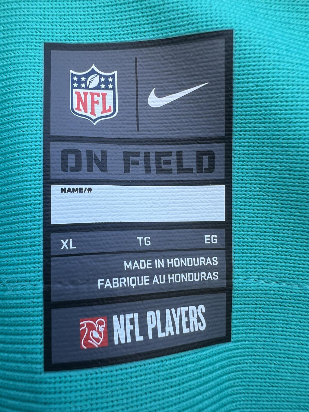 Nike Dolphins Rosen #3 Jersey Womens XL NFL On Field Football Shirt - Draft BUST