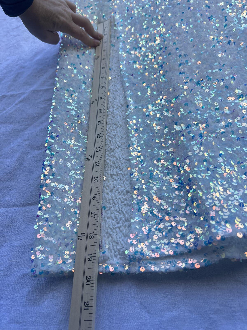 NWT Show Me Your Mumu Sequin Midi / Maxi Dress XL White Iridescent Party Glam