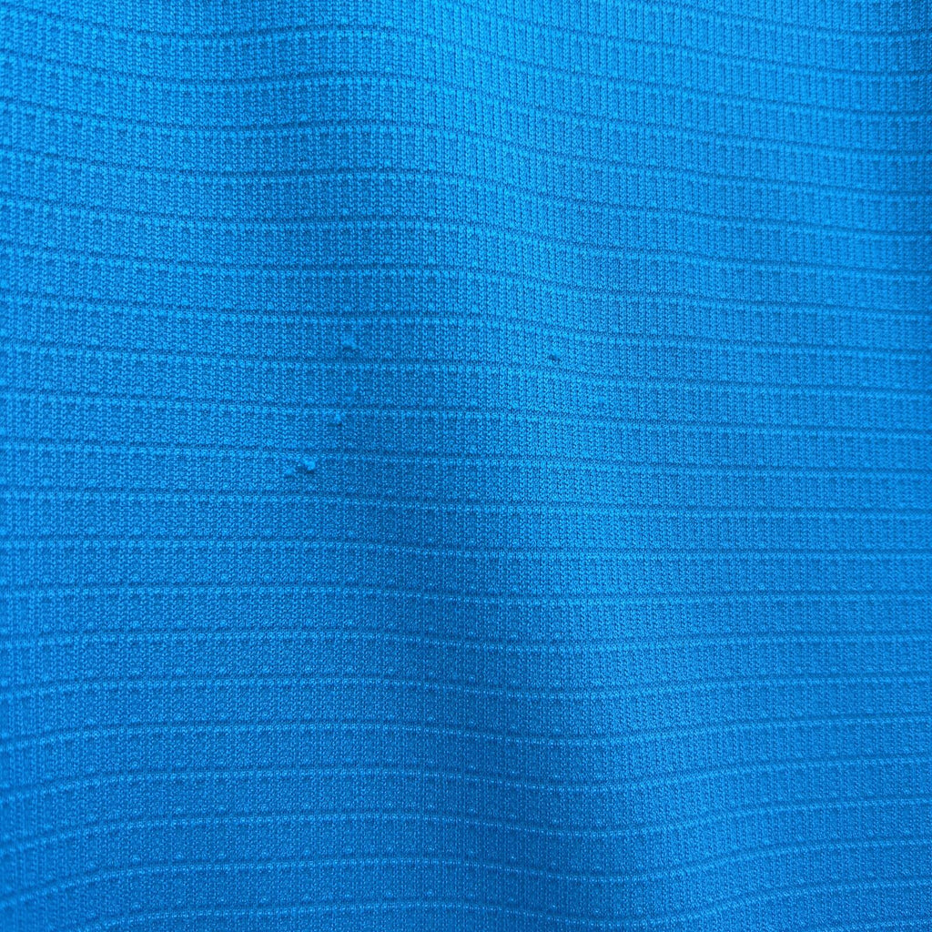 Adidas ClimaLite Golf Polo Shirt Blue Performance Athletic Men’s Medium