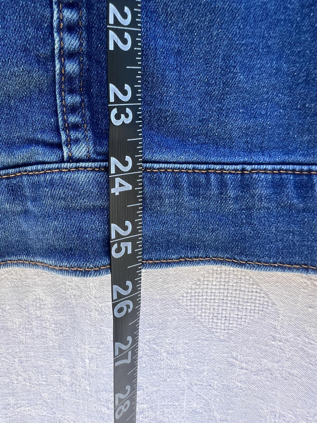 Bagatelle Denim Jacket Womens XL Blue Stretch Trucker Classic Casual Coat