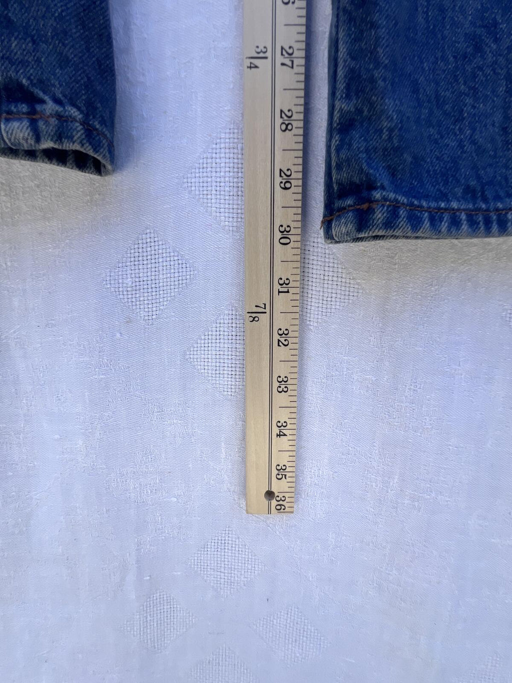 Veronica Beard Taylor Wide Leg Jeans High Rise Blue Denim Size 26