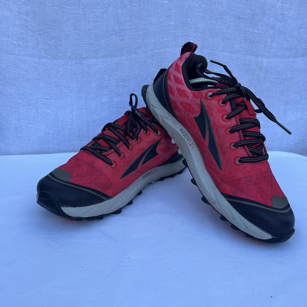 Altra Superior 2.0 Womens 6 Trail Running Shoes Red Zero Drop Sneakers