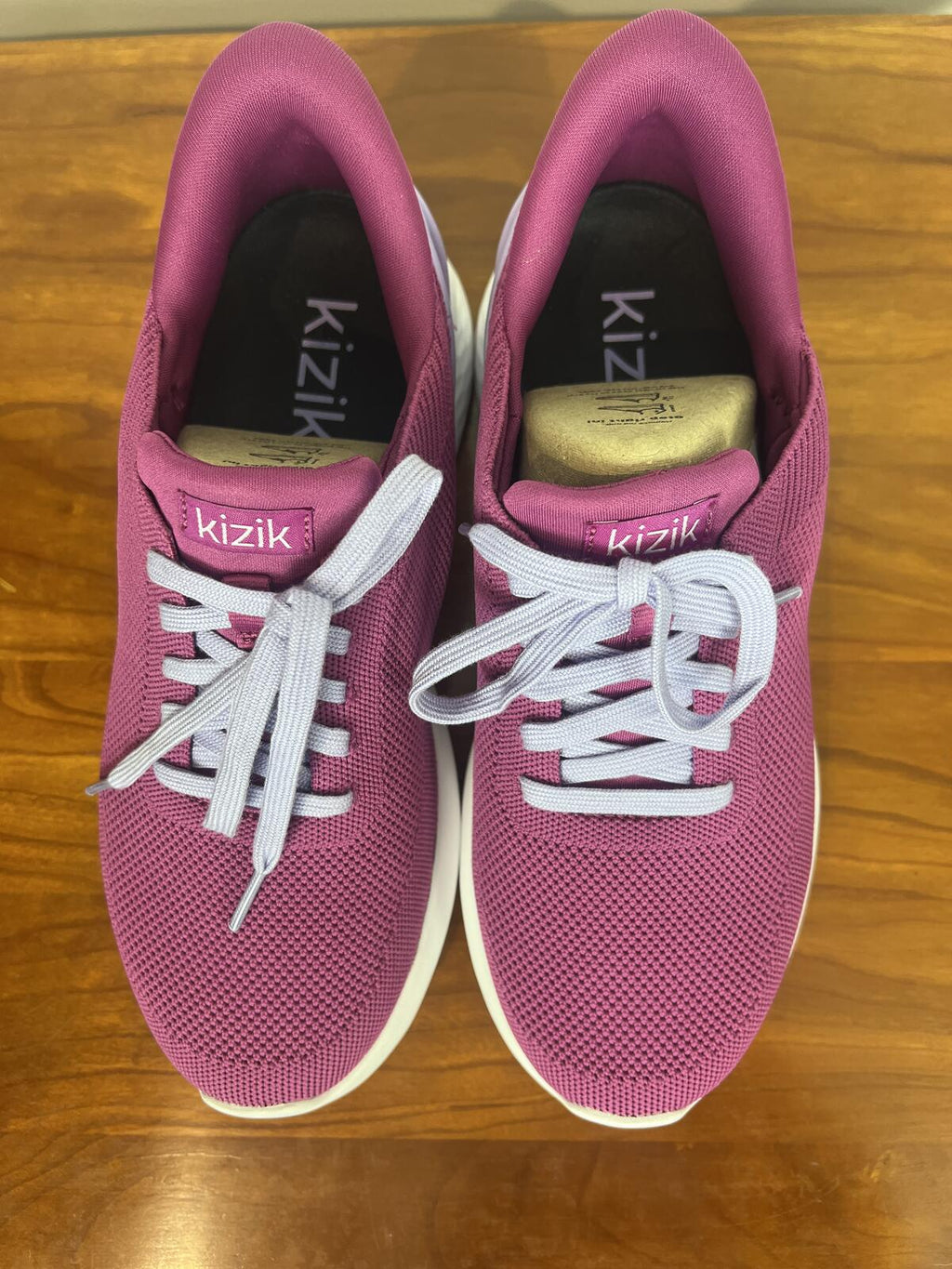 NWT Kizik Athens Hands Free Sneakers Fuchsia Wide Womens 9.5 Mens 8