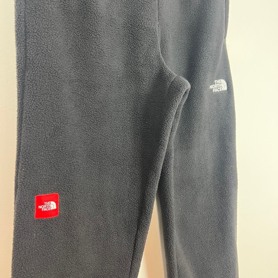 The North Face Men's Black Fleece Jogger Sweatpants Medium Circular Design NWOT