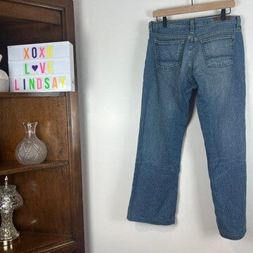 Polo Jeans Co Ralph Lauren Kelly Bootcut Jeans Women's 10 Short Stretch Denim