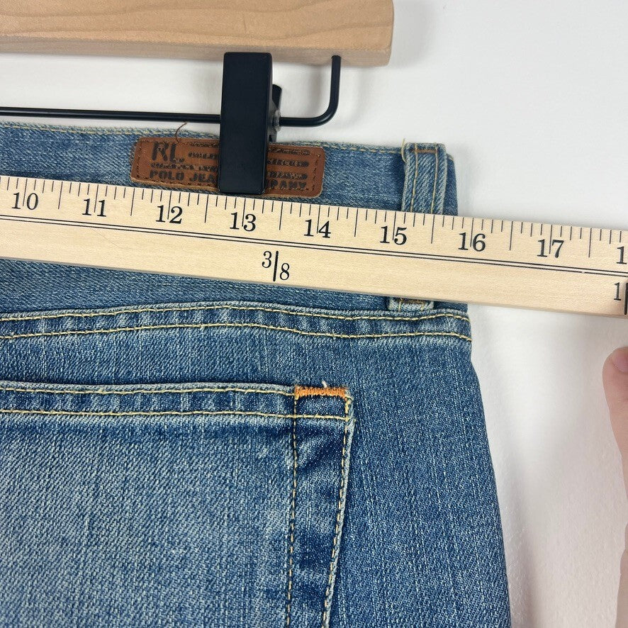Polo Jeans Co Ralph Lauren Kelly Bootcut Jeans Women's 10 Short Stretch Denim