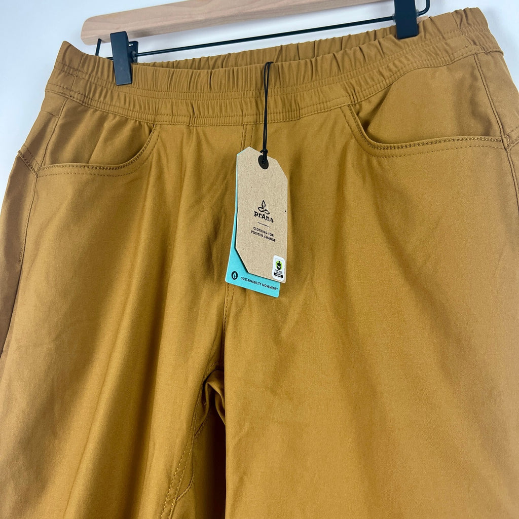 NWT prAna Halle E-Waist Jogger II Women's 12 Antique Bronze Hiking Pants