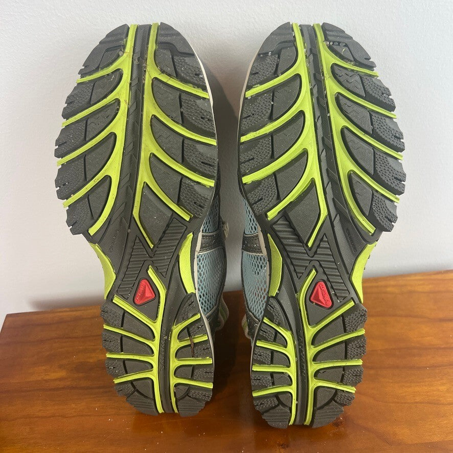 Salomon Tech Amphibian Water Hiking Shoes Gray Blue Women's 7.5 EU39.5