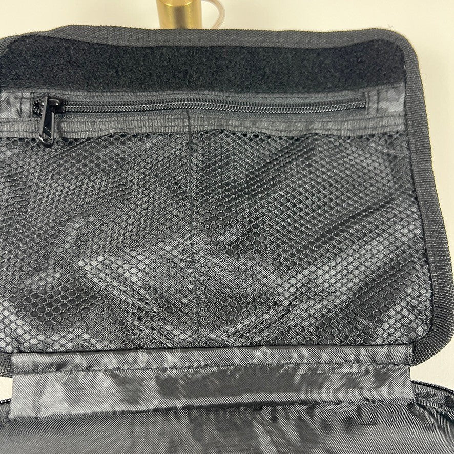 Bag & Carry Hanging Travel Toiletry Bag Cosmetic Organizer Black NWT