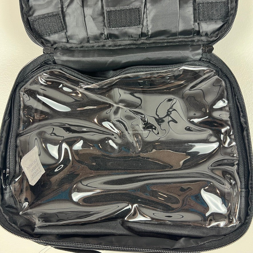 Bag & Carry Hanging Travel Toiletry Bag Cosmetic Organizer Black NWT