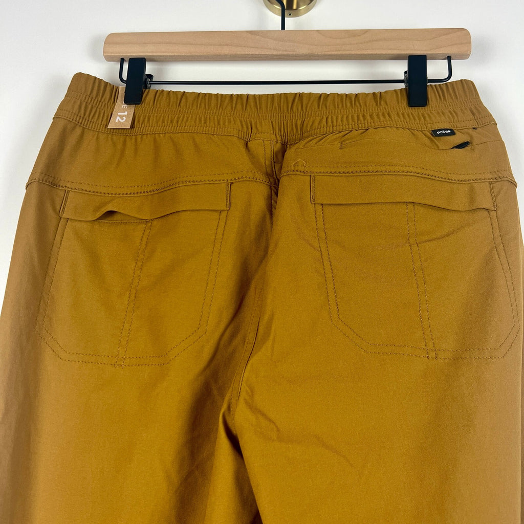 NWT prAna Halle E-Waist Jogger II Women's 12 Antique Bronze Hiking Pants