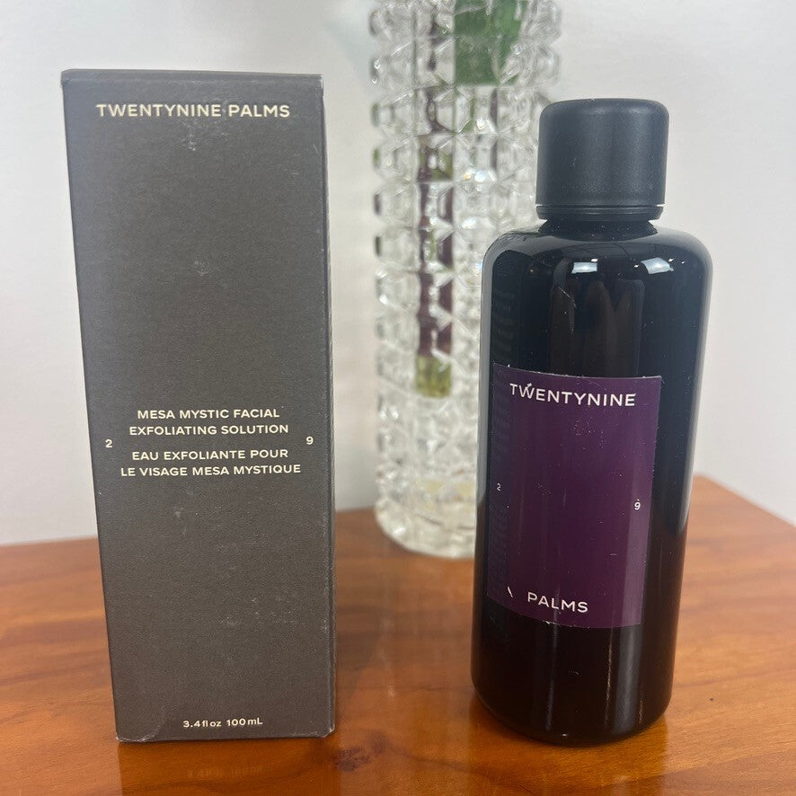 Twentynine Palms Mesa Mystic Facial Exfoliating Solution 3.4oz NWT