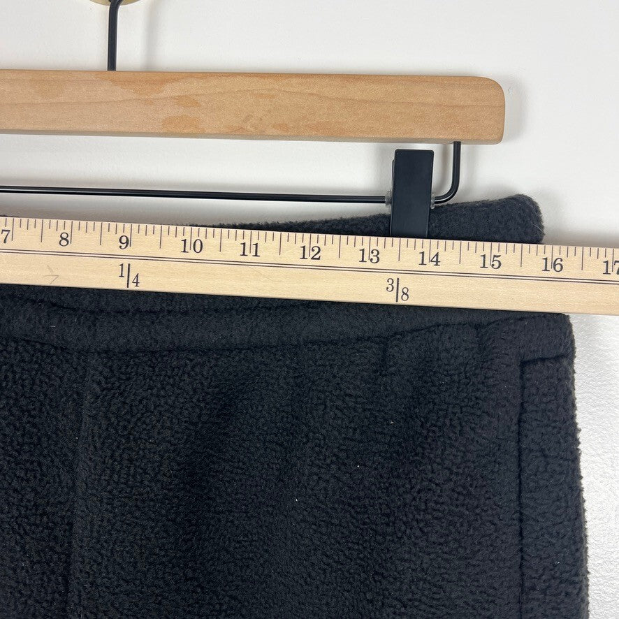 The North Face Men's Black Fleece Jogger Sweatpants Medium Circular Design NWOT