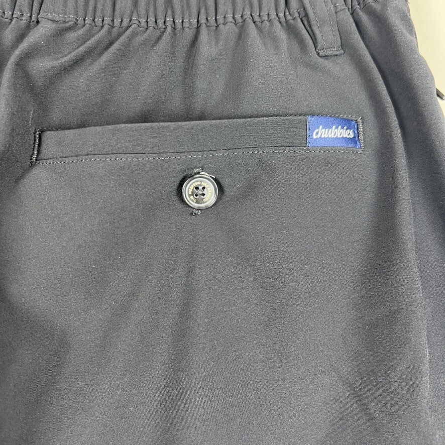 Chubbies Men's Performance Stretch Hybrid Shorts Black Medium M Casual Golf