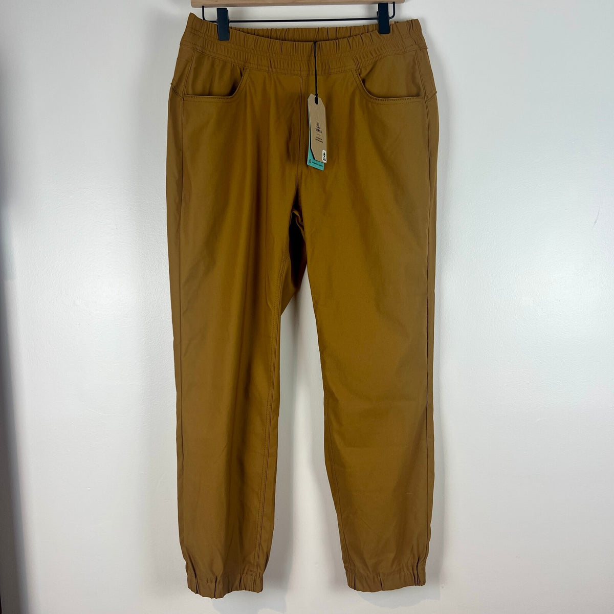 NWT prAna Halle E-Waist Jogger II Women's 12 Antique Bronze Hiking Pants