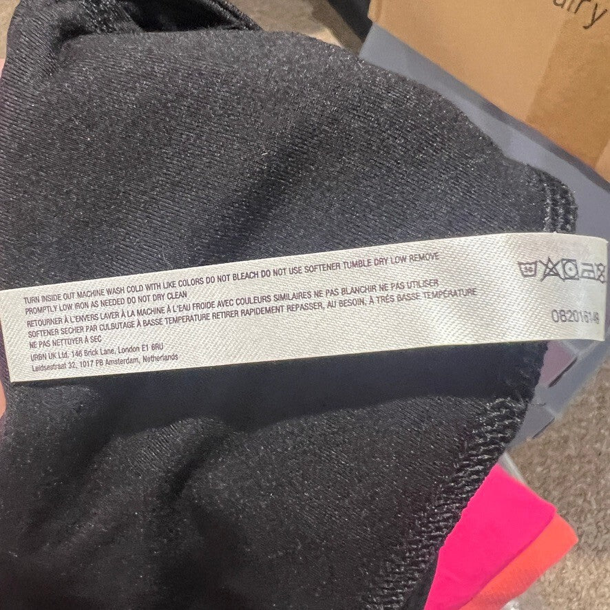 Free People Movement Black High Rise Leggings Side Pocket Women's Medium