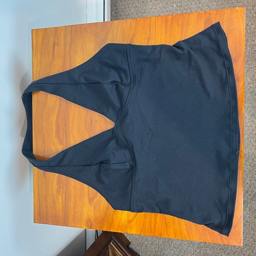 Free People Intimately Black Halter Tank Top Open Back NWT Size Medium
