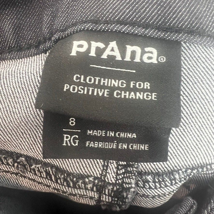 NWT prAna Kayla High Rise Skinny Jeans Gray Denim Women's Size 8 Regular
